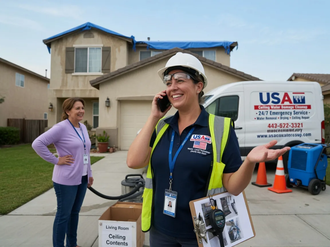 Ceiling Water Damage Restoration Achille, OK FAQs